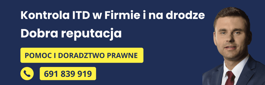 Kontrola ITD na drodze i w firmie